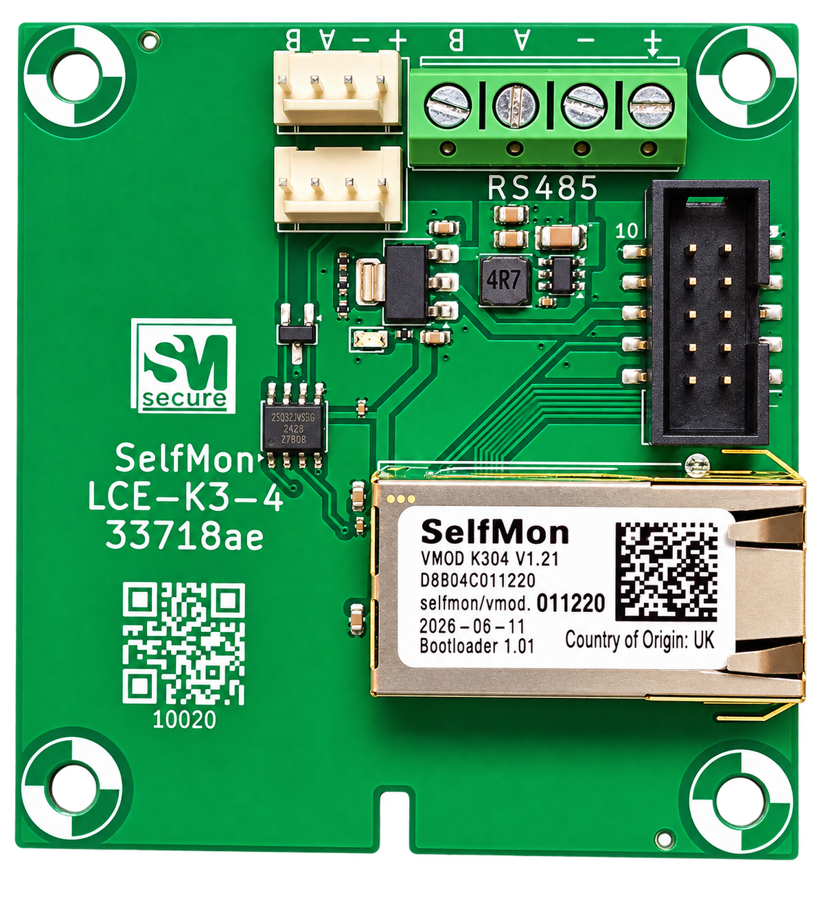 SelfMon VMOD / LCE-K3 Ethernet module